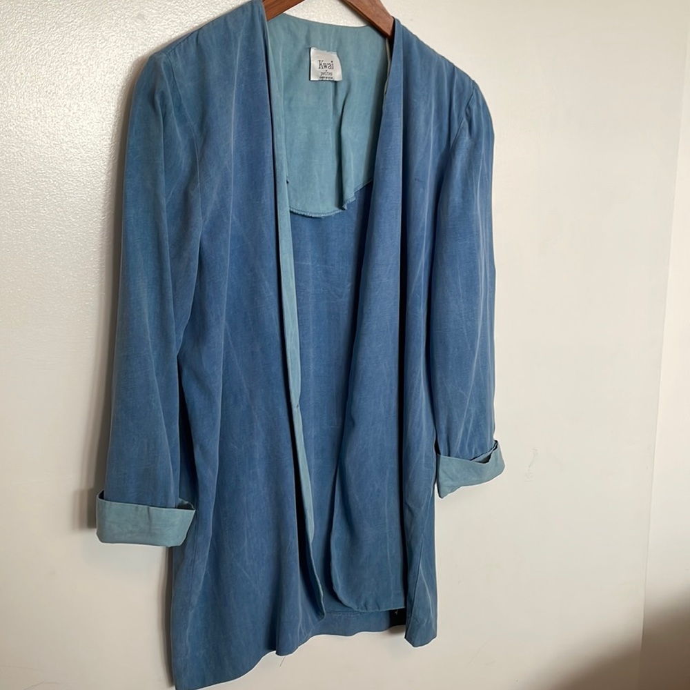 Vintage Kwai Petites Blazer in blue size 6